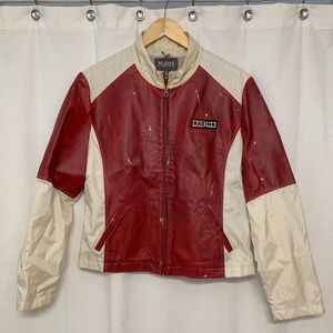 Wilson’s “Drag Race” jacket - leather and nylon